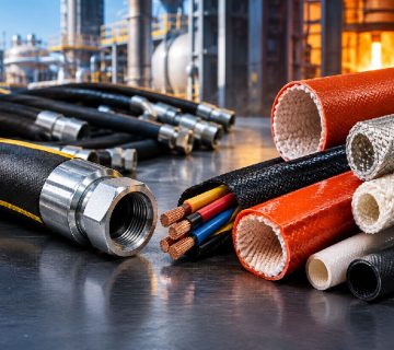 روکش حرارتی کابل و شیلنگ چیست؟ انواع، دمای تحمل و کاربردها